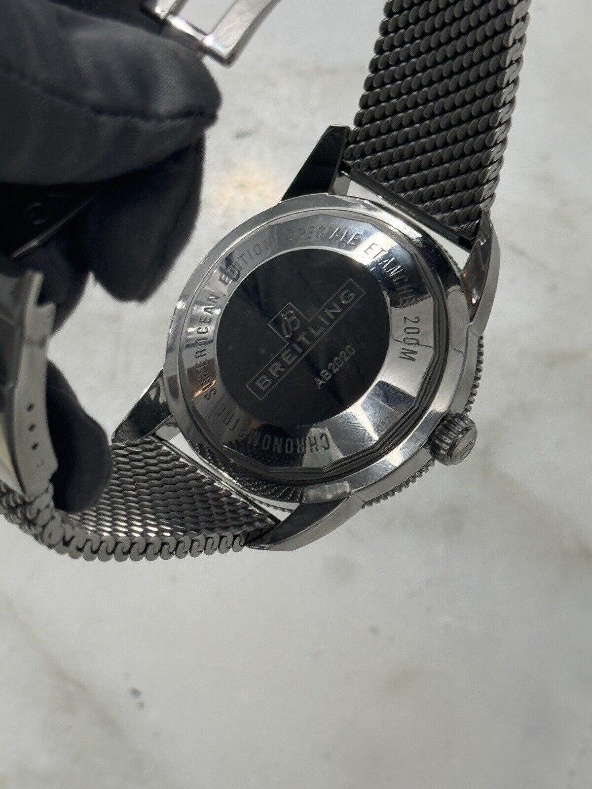 Breitling Superocean Heritage Steel Black Dial AB2020 | Birmingham Luxury Watches Michigan