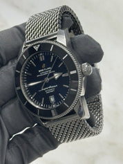 Breitling Superocean Heritage Steel Black Dial AB2020 | Birmingham Luxury Watches Michigan