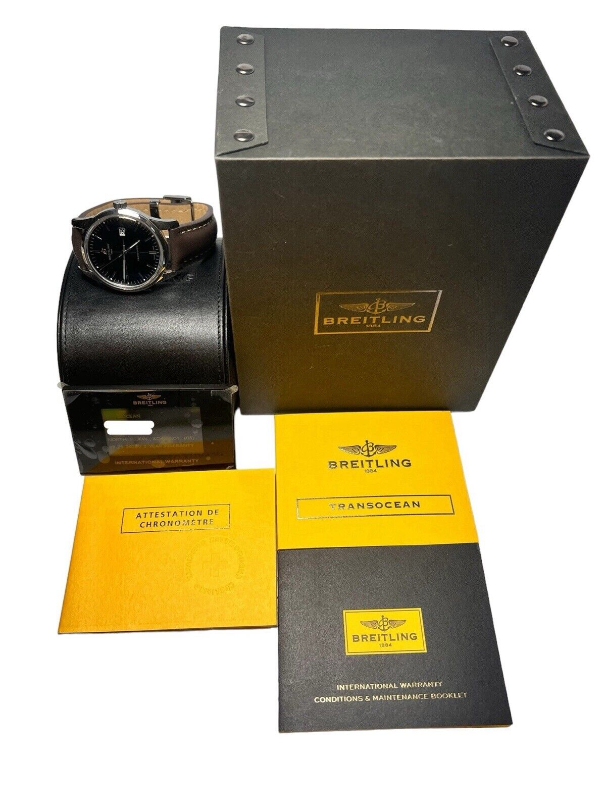 Breitling Transocean Stainless Steel A10360 | Birmingham Luxury Watches Michigan