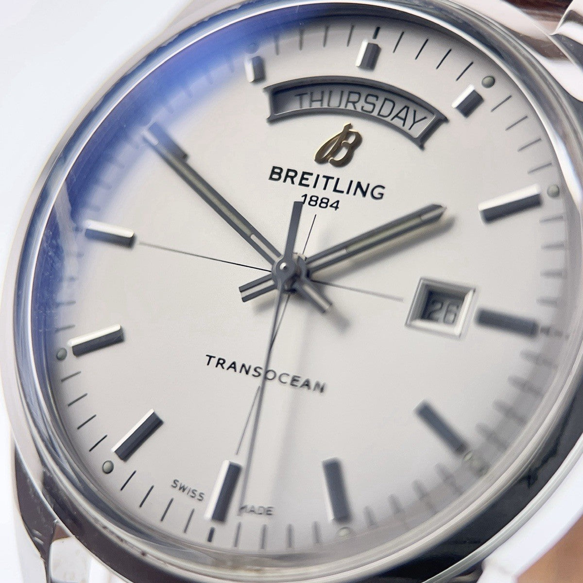 43mm Breitling Transocean Day & Date A4531012 | Birmingham Luxury Watches Birmingham, Michigan