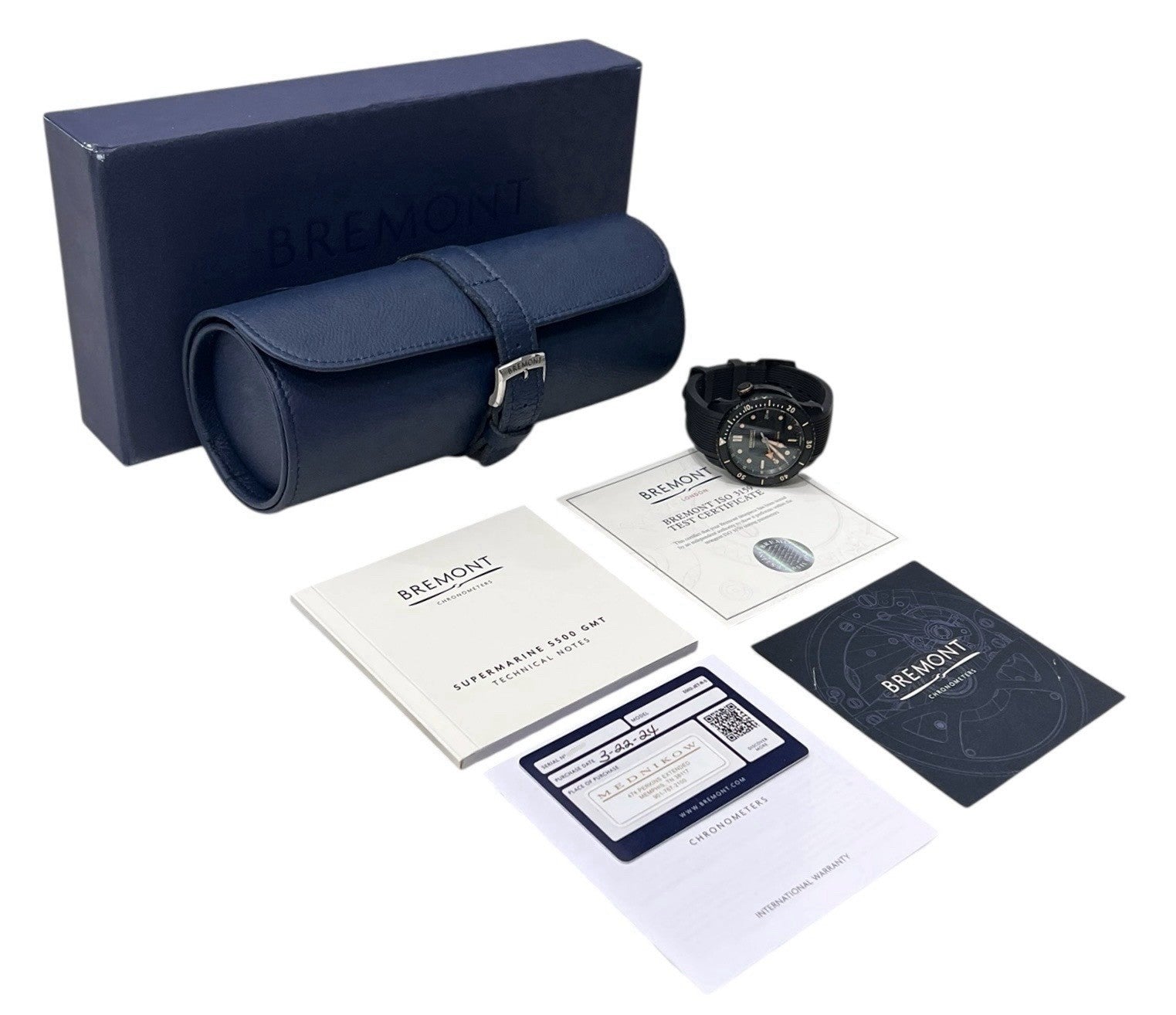 2024 Bremont Supermarine 43 S502-Jet-R-S | Birmingham Luxury Watches Birmingham MI