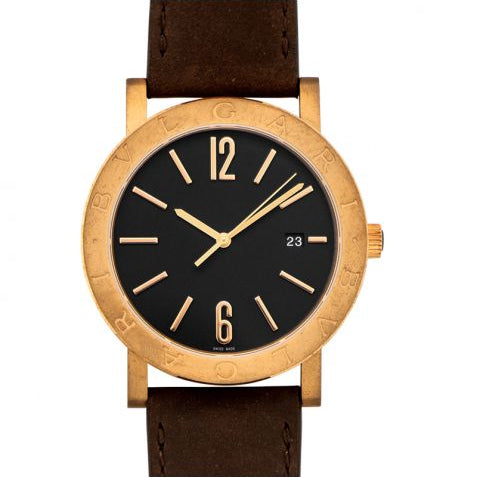 Bvlgari Solotempo Automatic Black Dial Men's Watch