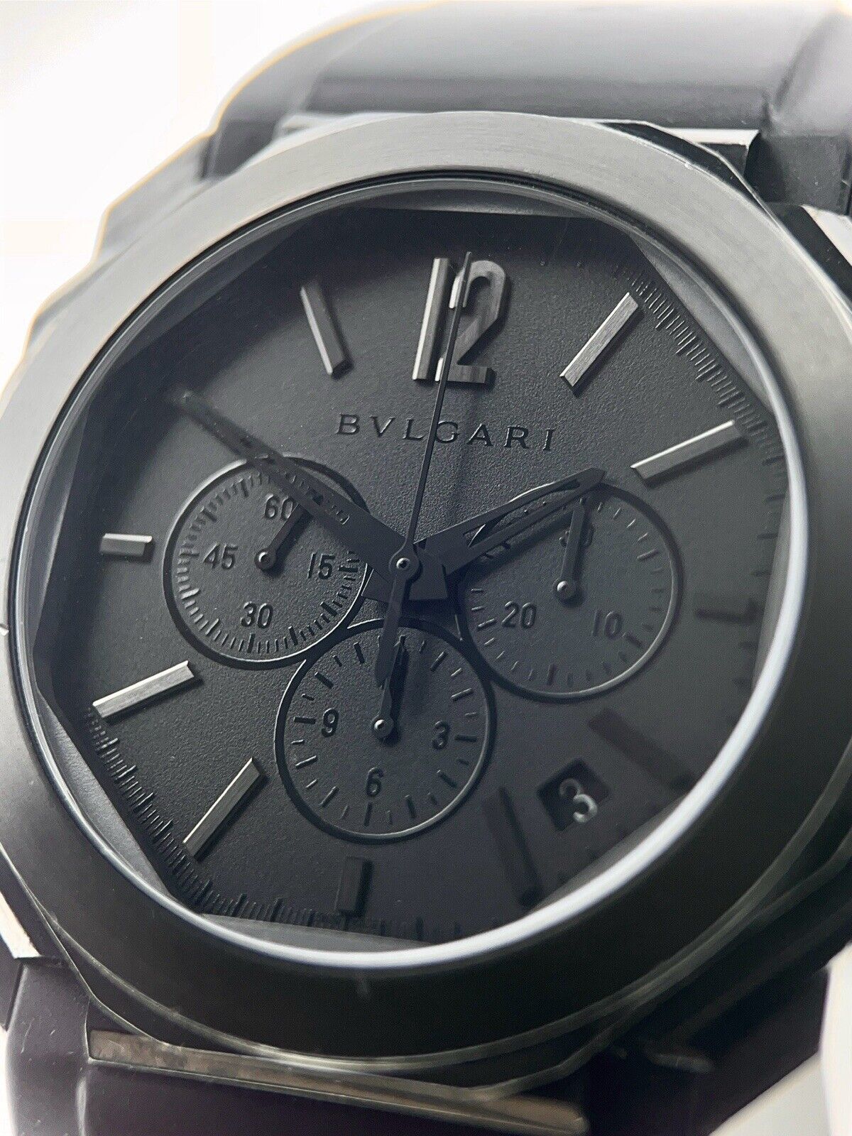 Bulgari Octo Chronograph BG041SCH | Birmingham Luxury Watches Michigan