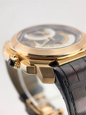 18k Rose Gold Bulgari Octo Gerald Gentra Retrograde | Birmingham Luxury Watches Michigan