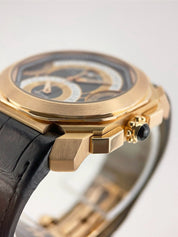 18k Rose Gold Bulgari Octo Gerald Gentra Retrograde | Birmingham Luxury Watches Michigan
