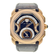18k Rose Gold Bulgari Octo Gerald Gentra Retrograde | Birmingham Luxury Watches Michigan