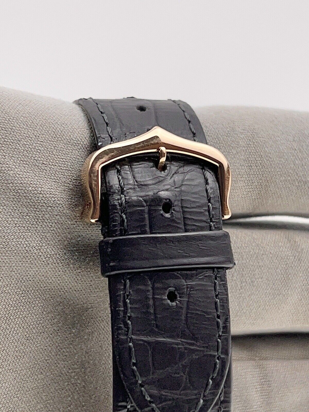 Cartier Ballon Bleu 18k Rose Gold Gray Dial 40mm Manual Wind W6920089