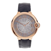 Cartier Ballon Bleu 18k Rose Gold Gray Dial 40mm Manual Wind W6920089