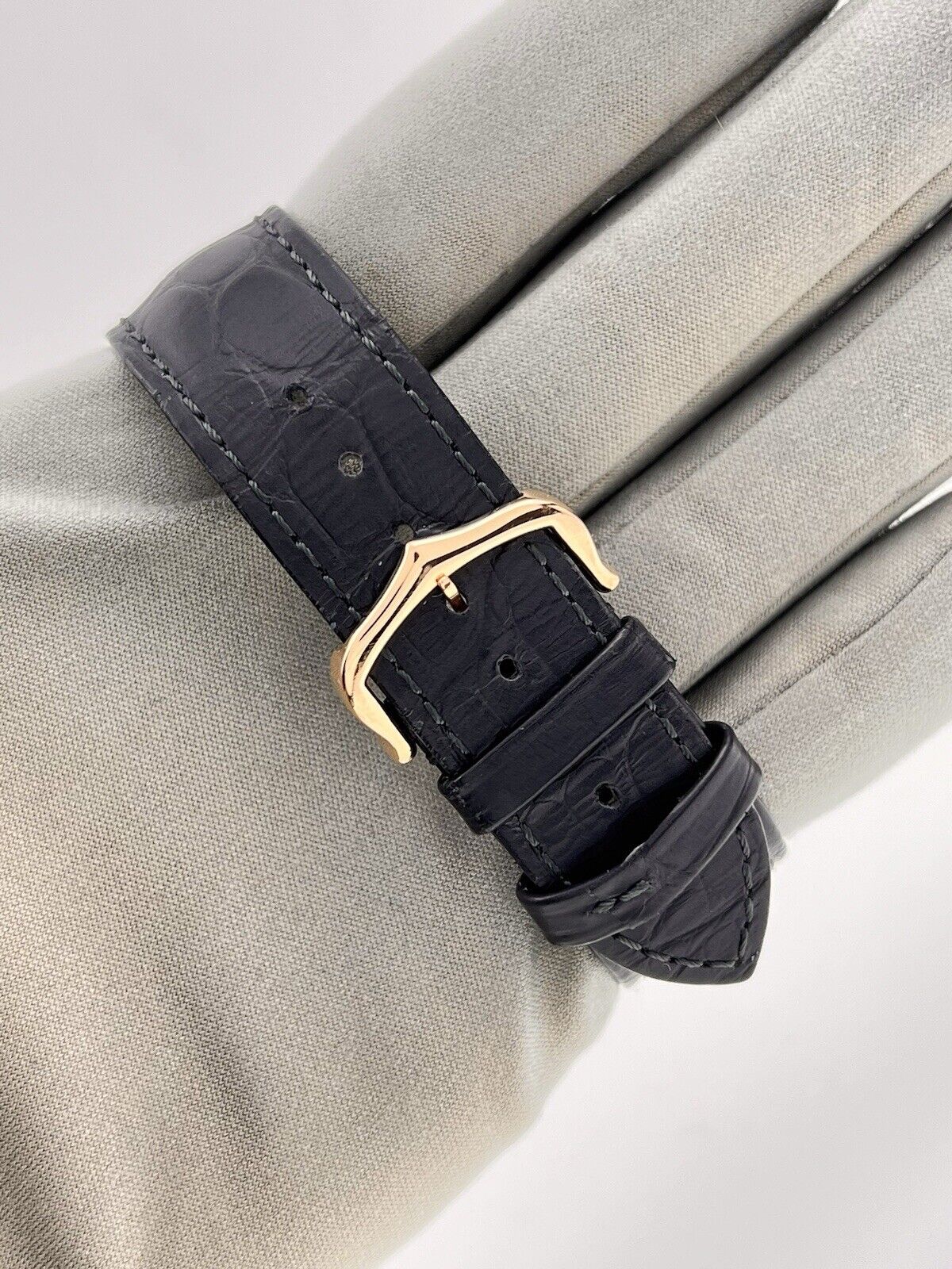 Cartier Ballon Bleu 18k Rose Gold Gray Dial 40mm Manual Wind W6920089