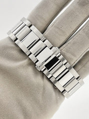 Cartier Calibre De Cartier 42mm Stainless Steel White Dial 3389 Watch