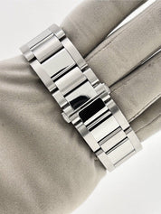Mens Calibre de Cartier 42mm Stainless Steel Automatic W7100041