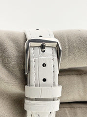 Cartier Panthere Yellow Gold and Stainless Steel Diamond Bezel 1100