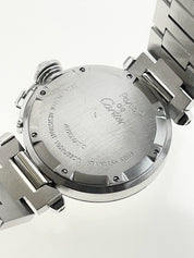 Cartier Pasha C Stainless Steel 35mm Automatic W31074M7 White Dial Watch