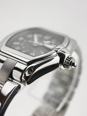 Cartier Roadster Date Stainless Steel 37mm Automatic Black Dial 2510 Watch