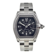 Cartier Roadster Date Stainless Steel 37mm Automatic Black Dial 2510 Watch