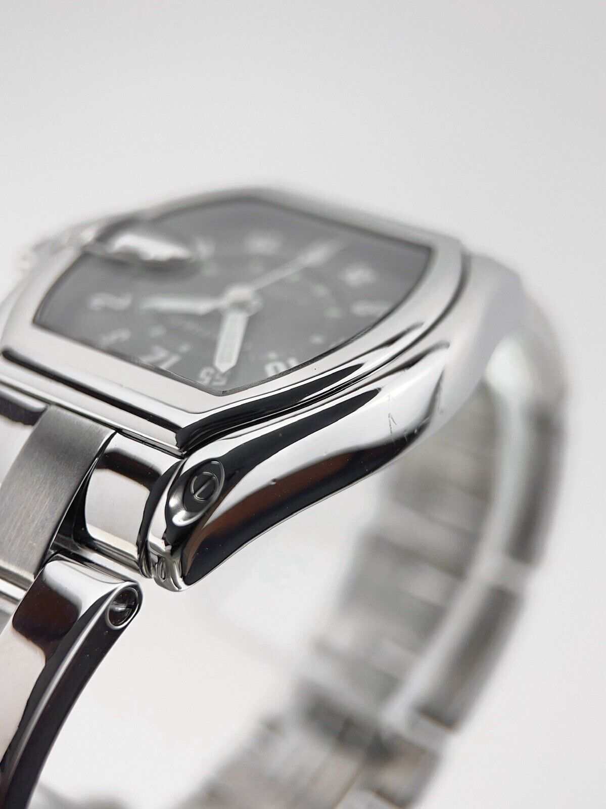 Cartier Roadster Date Stainless Steel 37mm Automatic Black Dial 2510 Watch