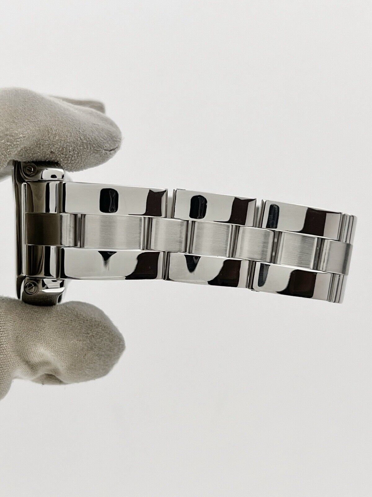 Cartier Roadster Date Stainless Steel 37mm Automatic Black Dial 2510 Watch