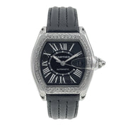 Diamond Bezel Cartier Roadster Large Automatic 37mm Stainless Steel 2510