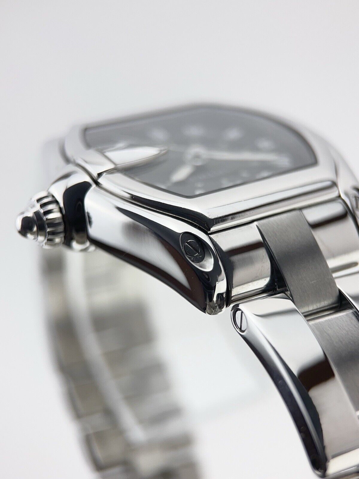 Cartier Roaster Date Men's 37mm Stainless Steel Black Dial 2510 Watch