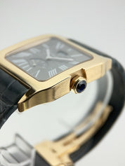 Cartier Santos Dumont 38x48mm 18k Rose Gold Men’s Gray Dial W2020068