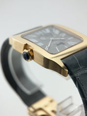 Cartier Santos Dumont 38x48mm 18k Rose Gold Men’s Gray Dial W2020068