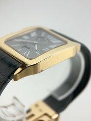Cartier Santos Dumont 38x48mm 18k Rose Gold Men’s Gray Dial W2020068