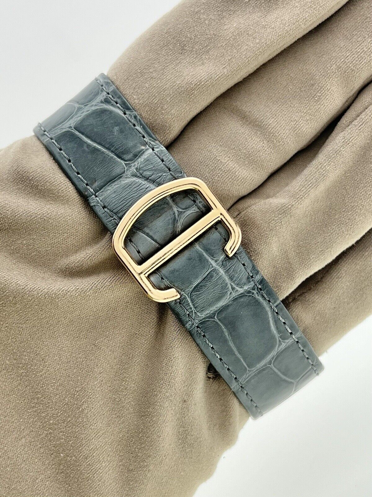 Cartier Santos Dumont 38x48mm 18k Rose Gold Men’s Gray Dial W2020068