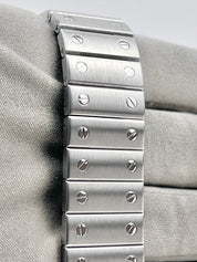 Cartier Santos Galbee 32mm Stainless Steel Mens Automatic 2823 Watch