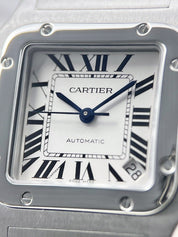 Cartier Santos Galbee 32mm Stainless Steel Mens Automatic 2823 Watch