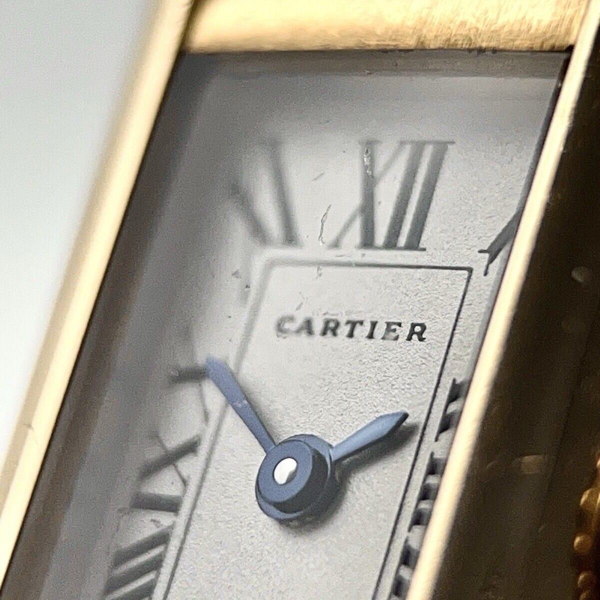 Cartier Tank Allongée 18k Yellow Gold Women’s Quartz White Dial W15007K3