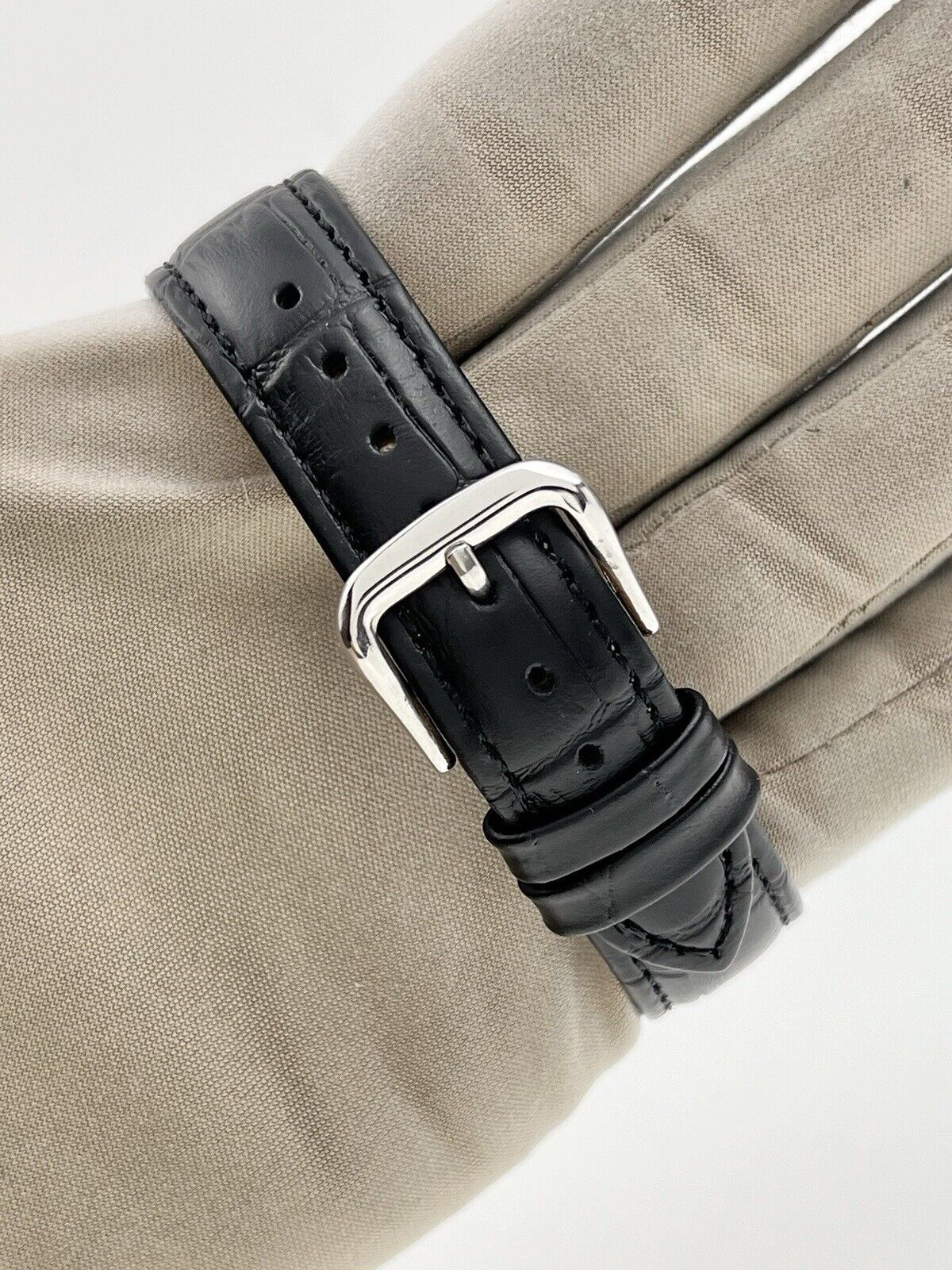 Men's Cartier Tank Americaine 26mm 18k White Gold Automatic W2605229