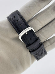Cartier Tank Americaine 26mm 18k White Gold Diamond Bezel W2603256