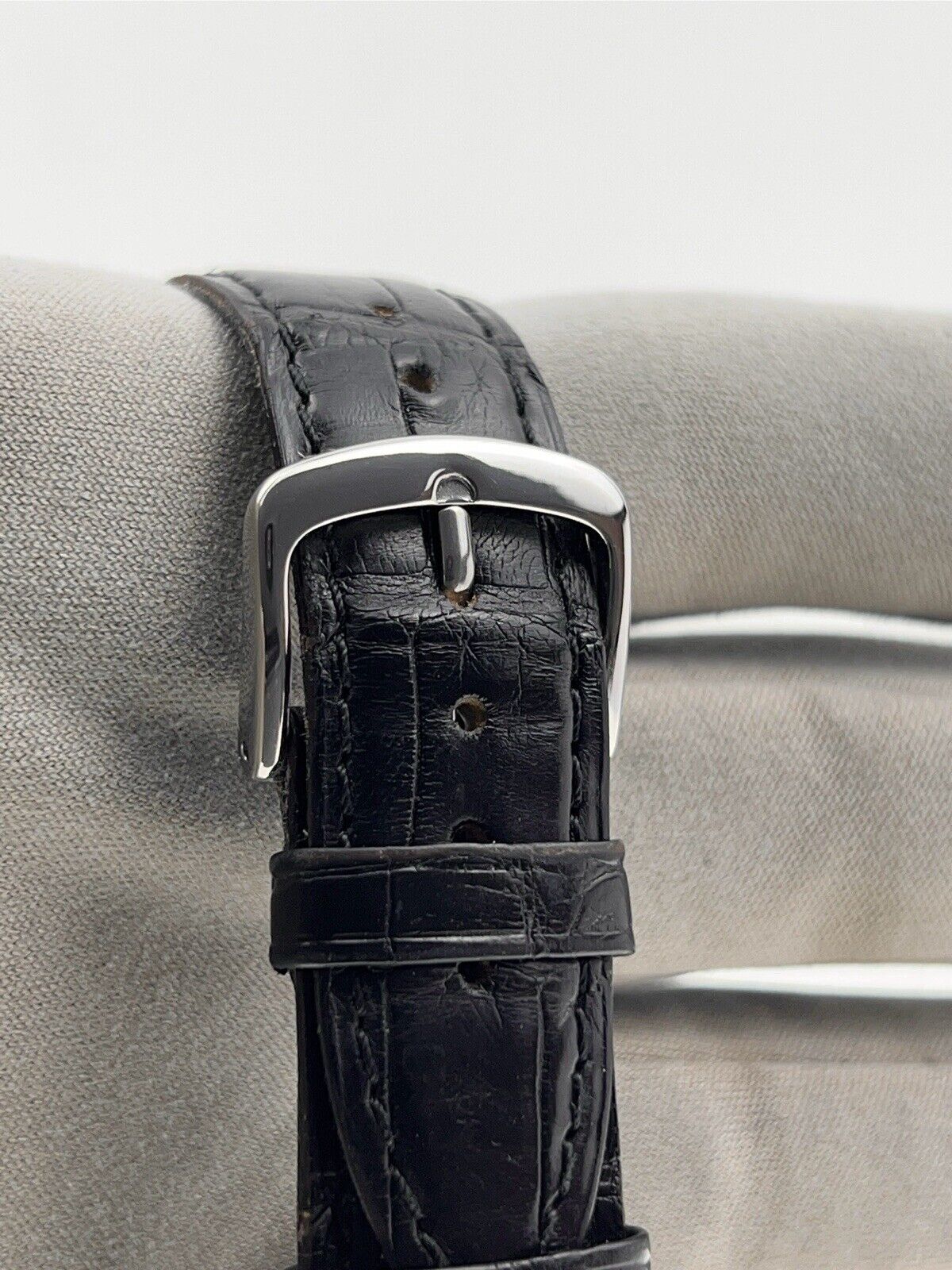 Mens Cartier Tank Américaine Large 18k White Gold Automatic W2603256