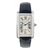 Mens Cartier Tank Américaine Large 18k White Gold Automatic W2603256