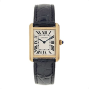 Women's Cartier Tank Solo 18k Yellow Gold and Steel 24mm Quartz 3168