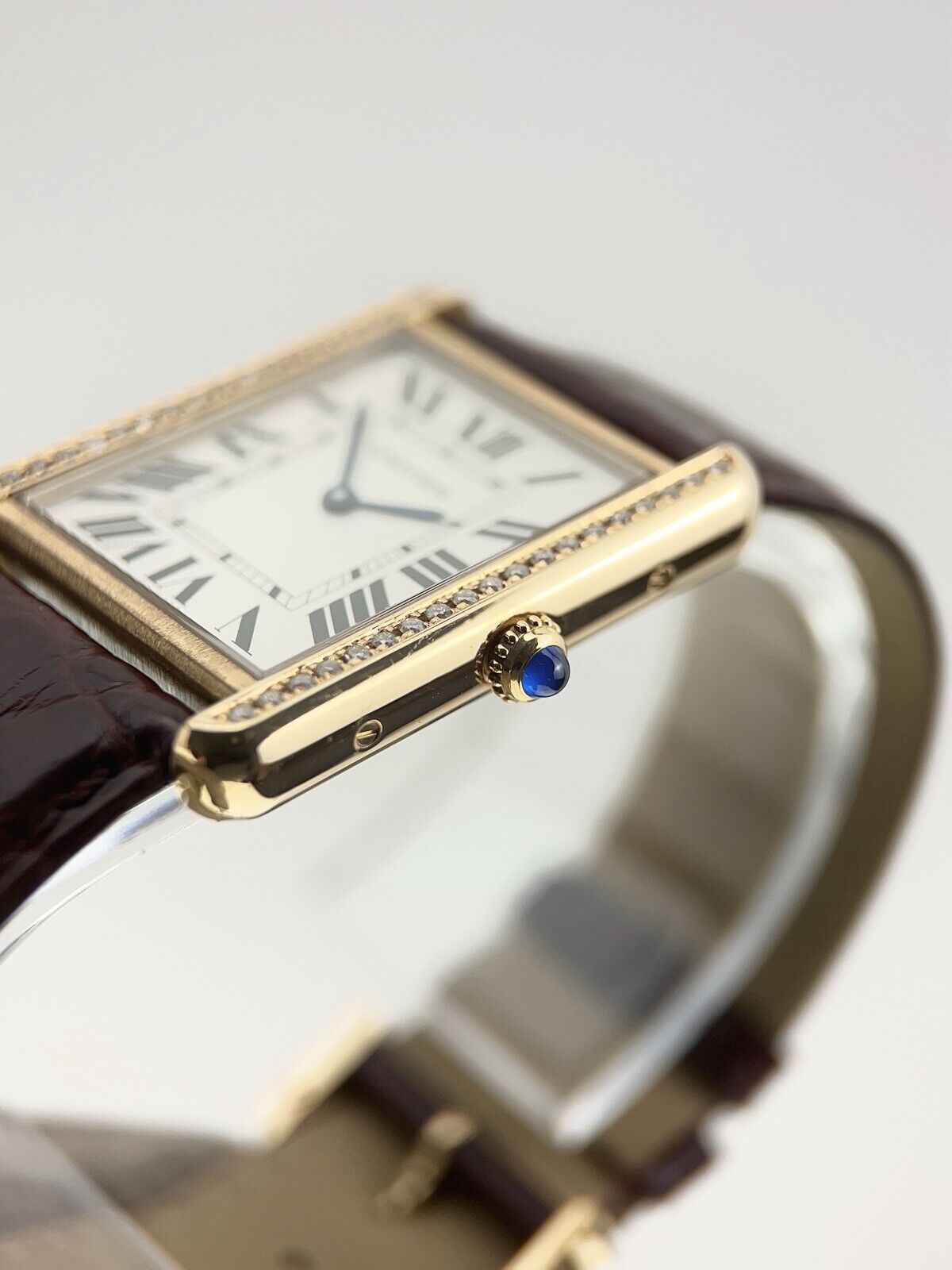 Cartier Tank Solo 27mm 18k Yellow Gold and Steel Quartz Unisex 2742