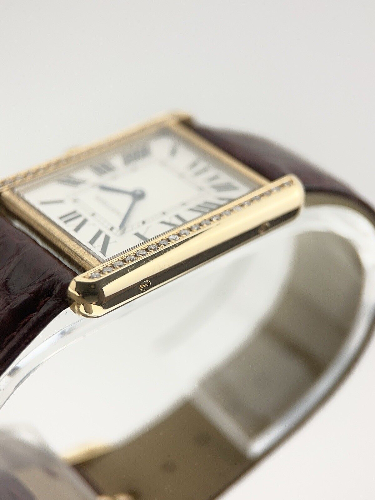 Cartier Tank Solo 27mm 18k Yellow Gold and Steel Quartz Unisex 2742