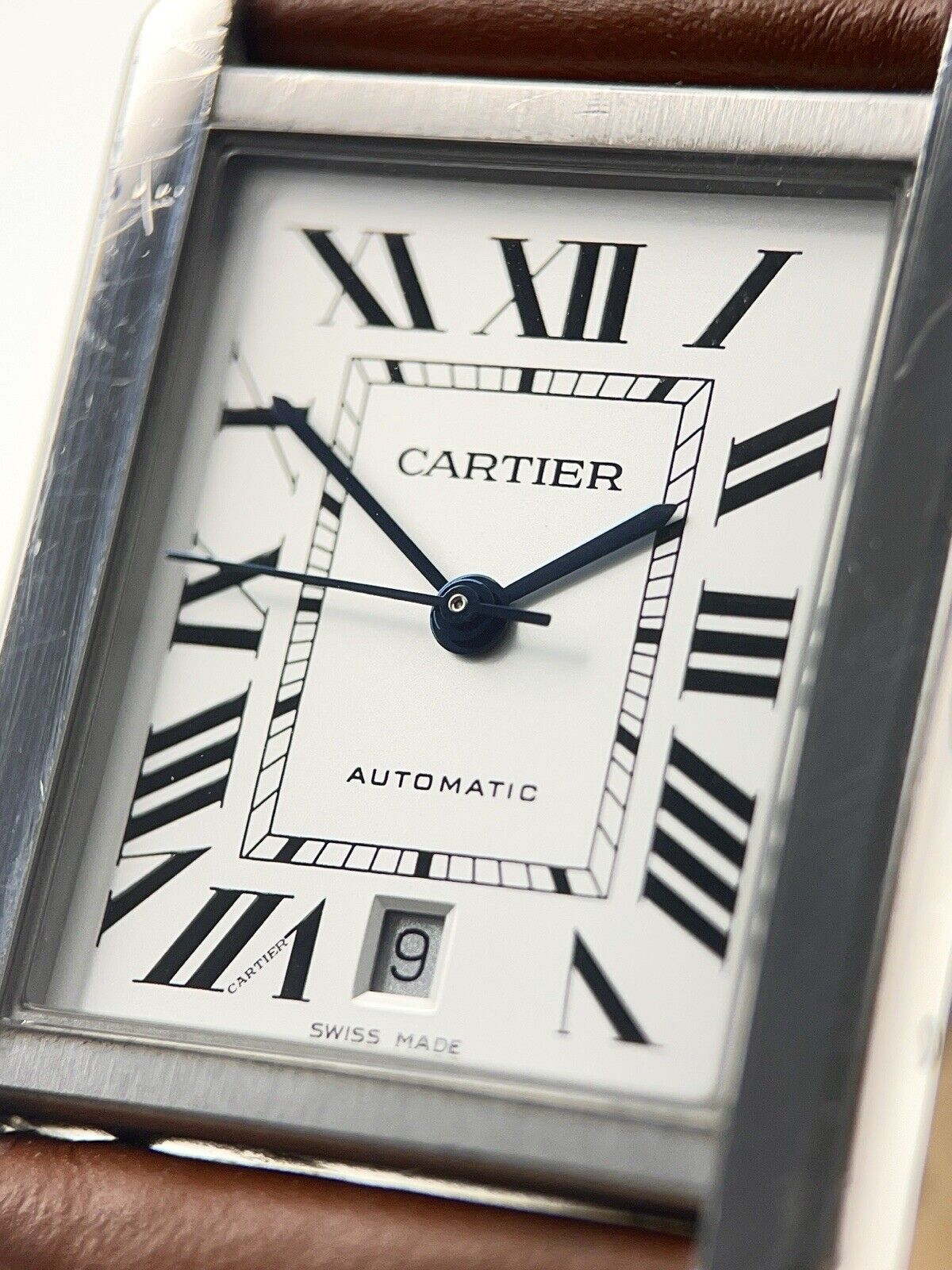 Cartier Tank Solo XL Stainless Steel 31mm Automatic WSTA0029 Watch