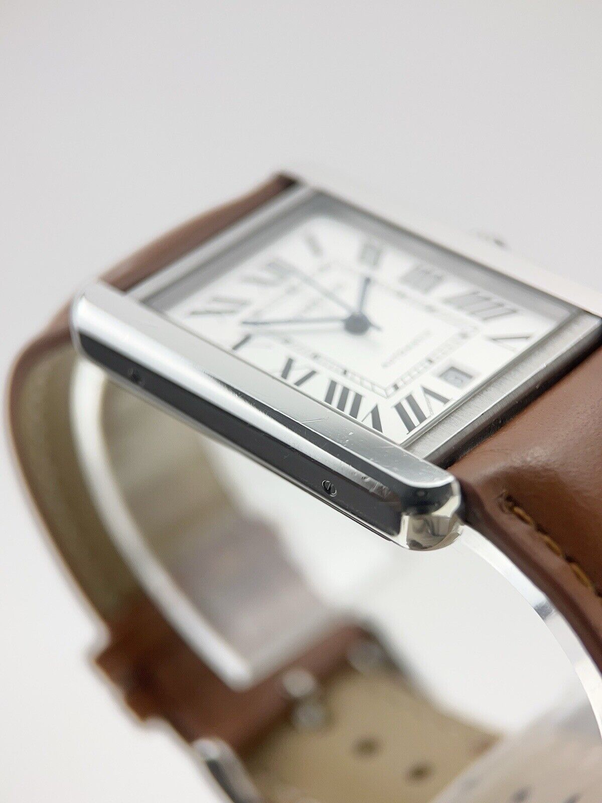 Cartier Tank Solo XL Stainless Steel 31mm Automatic WSTA0029 Watch