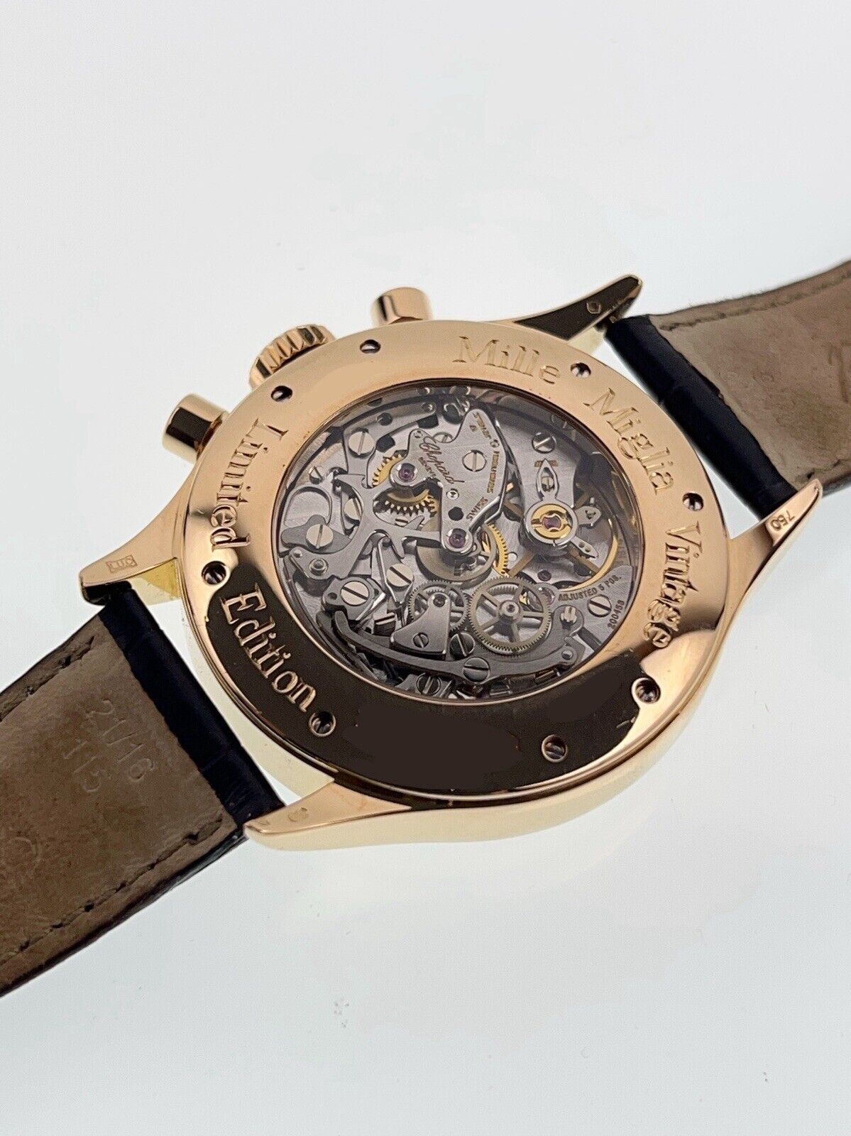 Mille Miglia 16 1889 Rose Gold LE Chopard Watch | Birmingham Luxury Watches Michigan