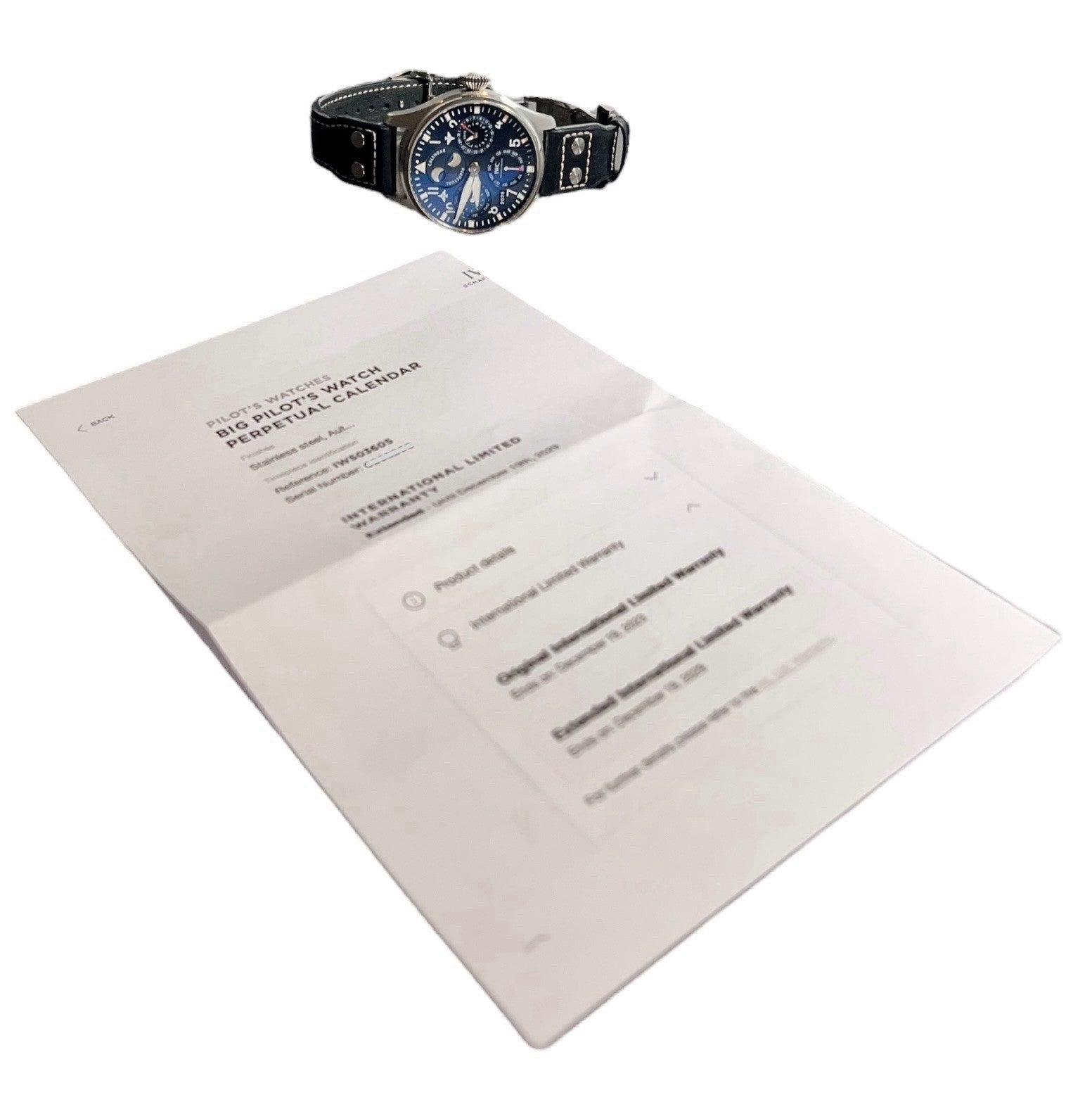 IWC Big Pilot Perpetual Calendar IW503605 | Birmingham Luxury Watches Birmingham, Michigan