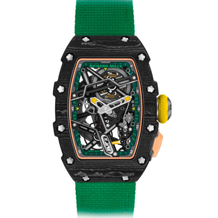 Richard Mille Automatic Winding Sport "Ester Ledecka" Black Carbon TPT RM 07-04 - BRAND NEW