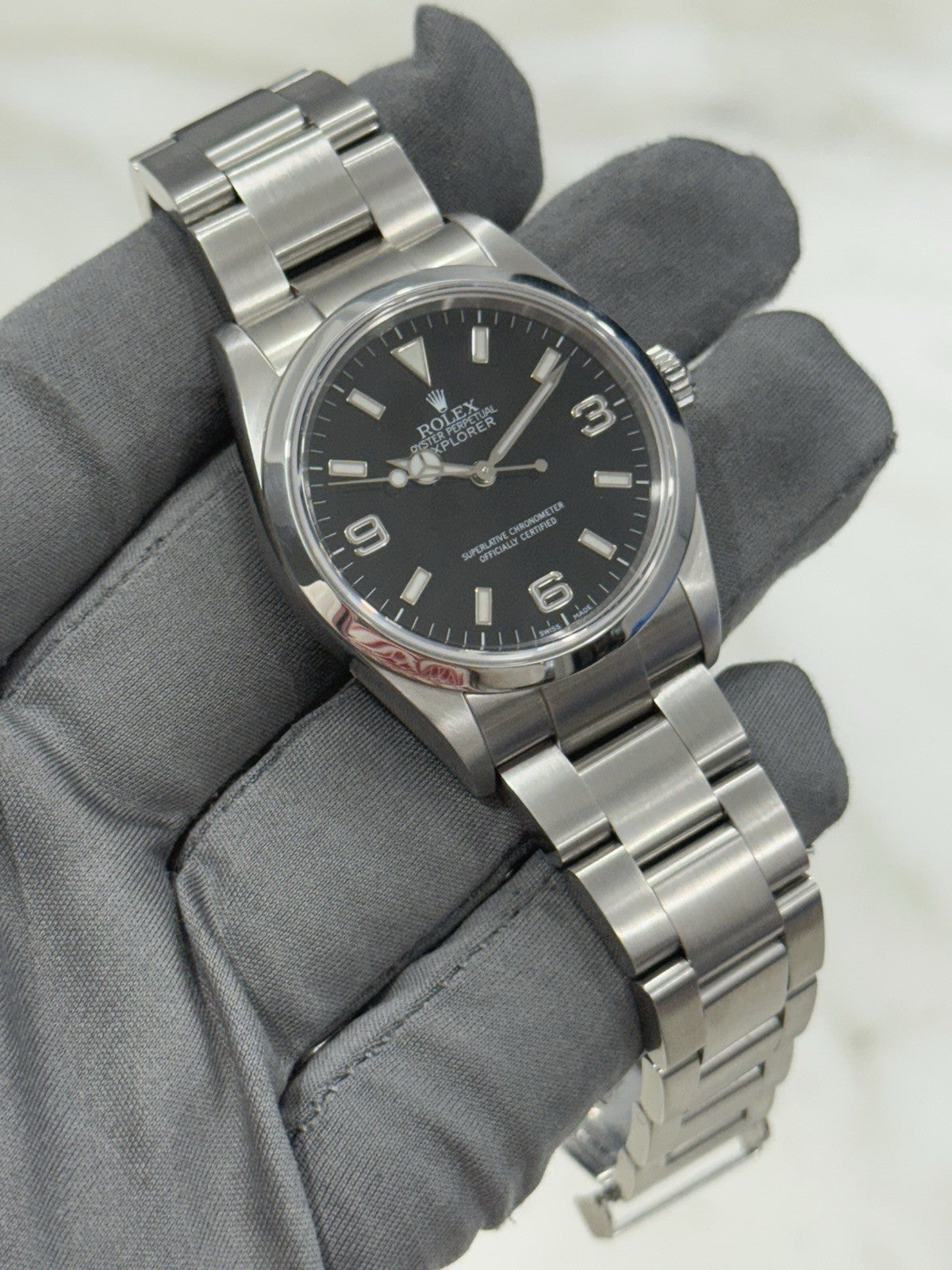 Rolex_Explorer_114270_Stainless_Steel_36mm at Birmingham Luxury Watches