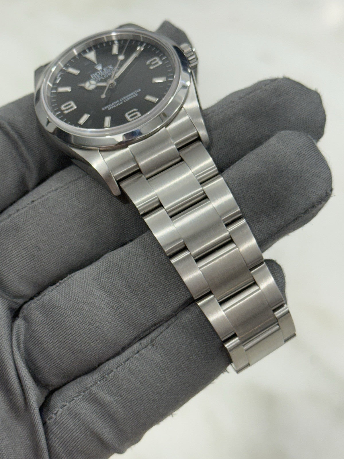 Rolex_Explorer_114270_Stainless_Steel_36mm at Birmingham Luxury Watches