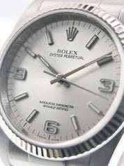 Silver Rolex Oyster Perpetual 36 116034 | Birmingham Luxury Watches Birmingham Michigan 