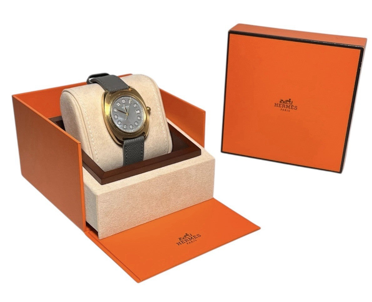 Hermès Dressage 40 DR.785 Mother of Pearl | Birmingham Luxury Watches Birmingham, Michigan
