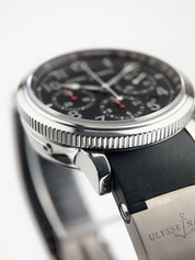 Mens Ulysse Nardin Marine Chronograph 40 353-88 | Birmingham Luxury Watches Birmingham, Michigan