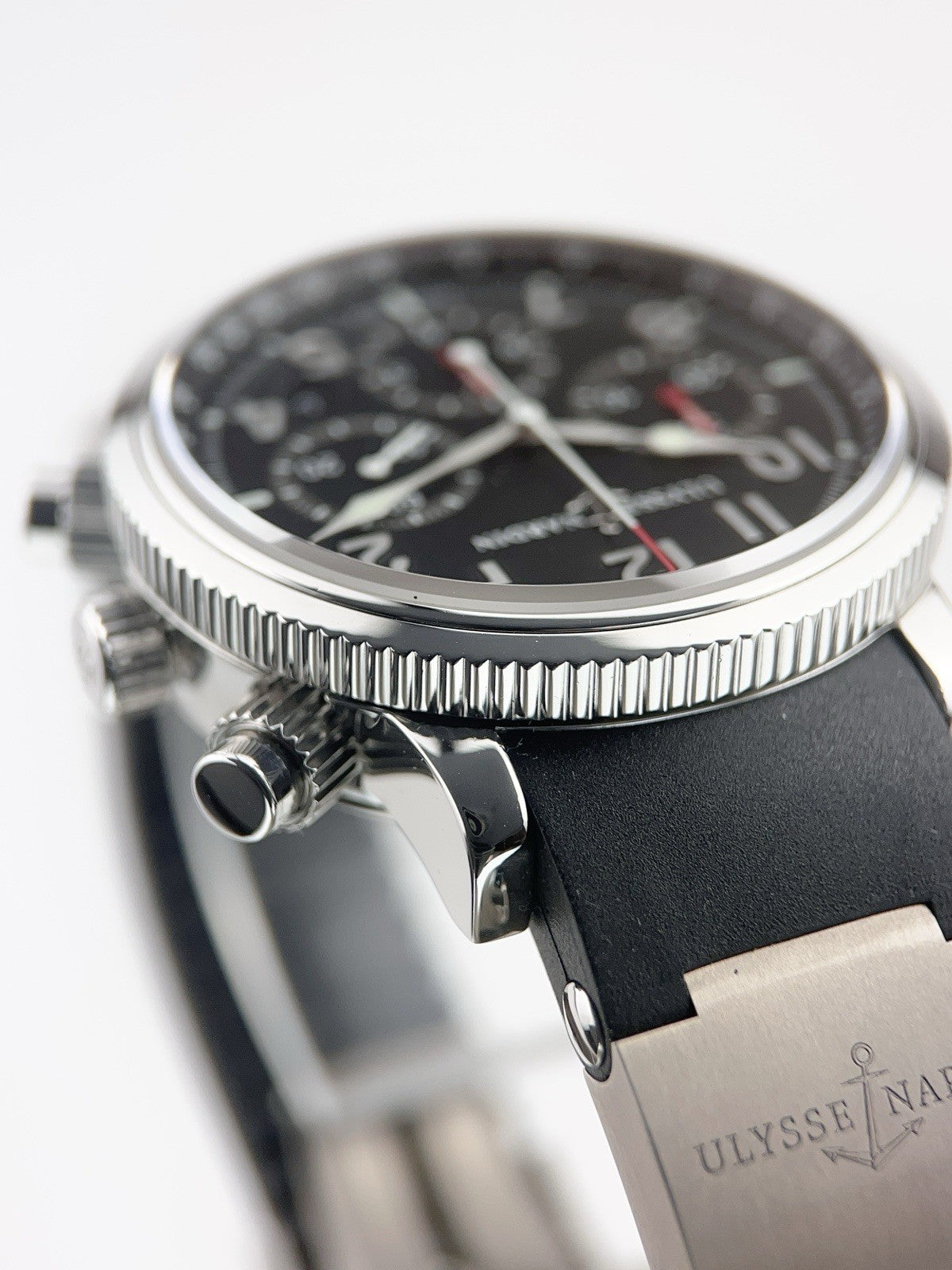 Mens Ulysse Nardin Marine Chronograph 40 353-88 | Birmingham Luxury Watches Birmingham, Michigan