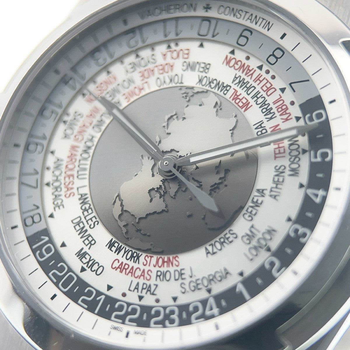 Vacheron Constantin Overseas World Time 7700V | Birmingham Luxury Watches Birmingham Michigan