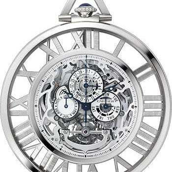 Cartier Rotonde de Cartier Grande Complication Squelette Watch - 59 mm White Gold and Gold Case - W1556213